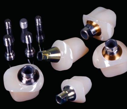 Łączniki tytanowe i cyrkonowe