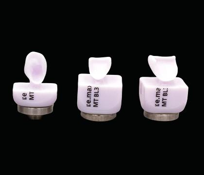 Tłoczony i frezowany dwukrzemian litu